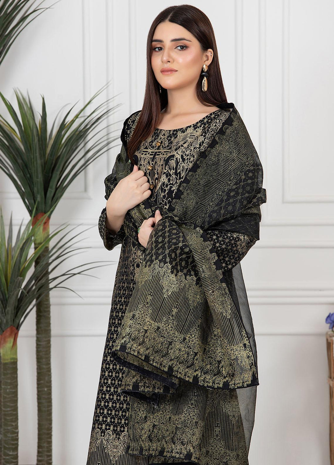 Mosaic Casual Pret  Cotton Jacquard 3 Piece CASTILLO