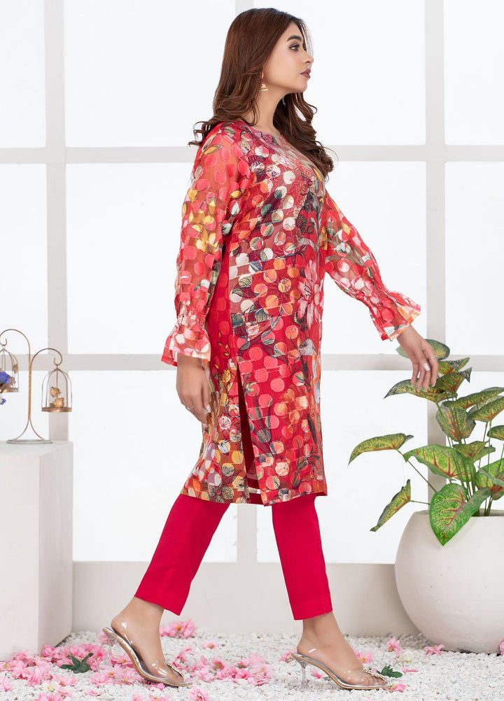 Mosaic Luxury Pret Embroidered Organza 2 Piece Suit MS21L FLORAL