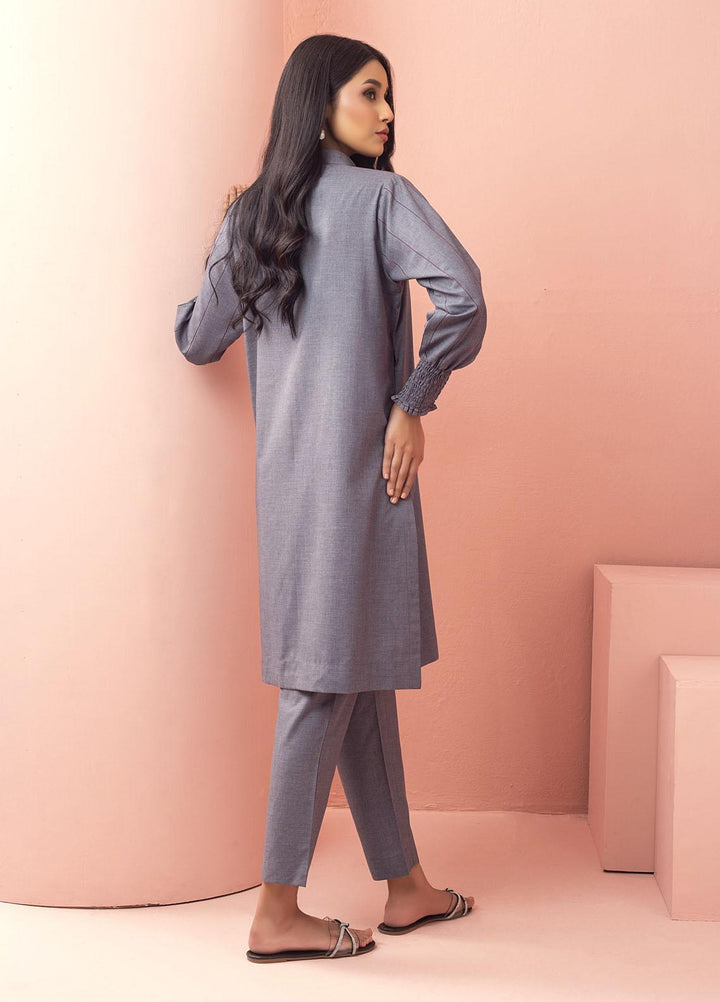 Mosaic Casual Pret  Cotton 2 Piece Suit 111040 THUNDER GREY