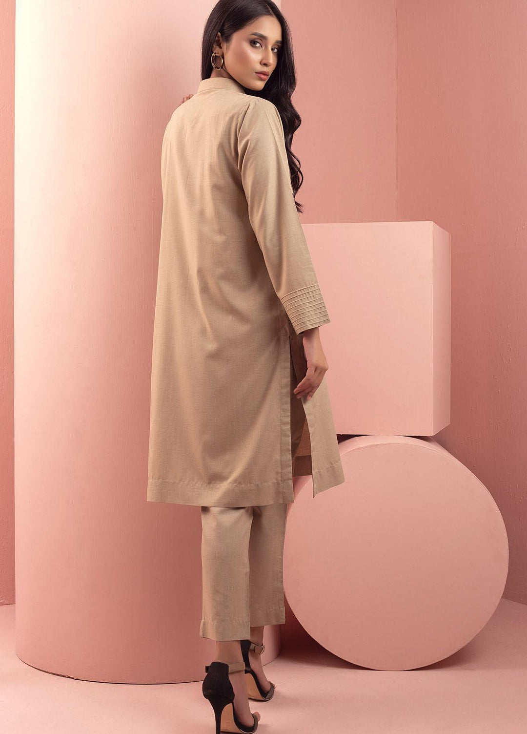 Mosaic Casual Pret  Wash N Wear 2 Piece Suit MS22SP-2 CAMEL