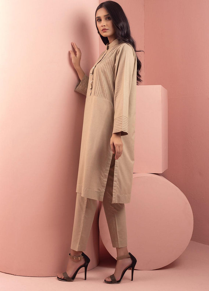 Mosaic Casual Pret  Wash N Wear 2 Piece Suit MS22SP-2 CAMEL
