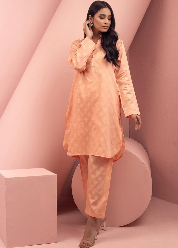 Mosaic Casual Pret  Cotton 2 Piece Suit MS22SP-2 MERIGOLD
