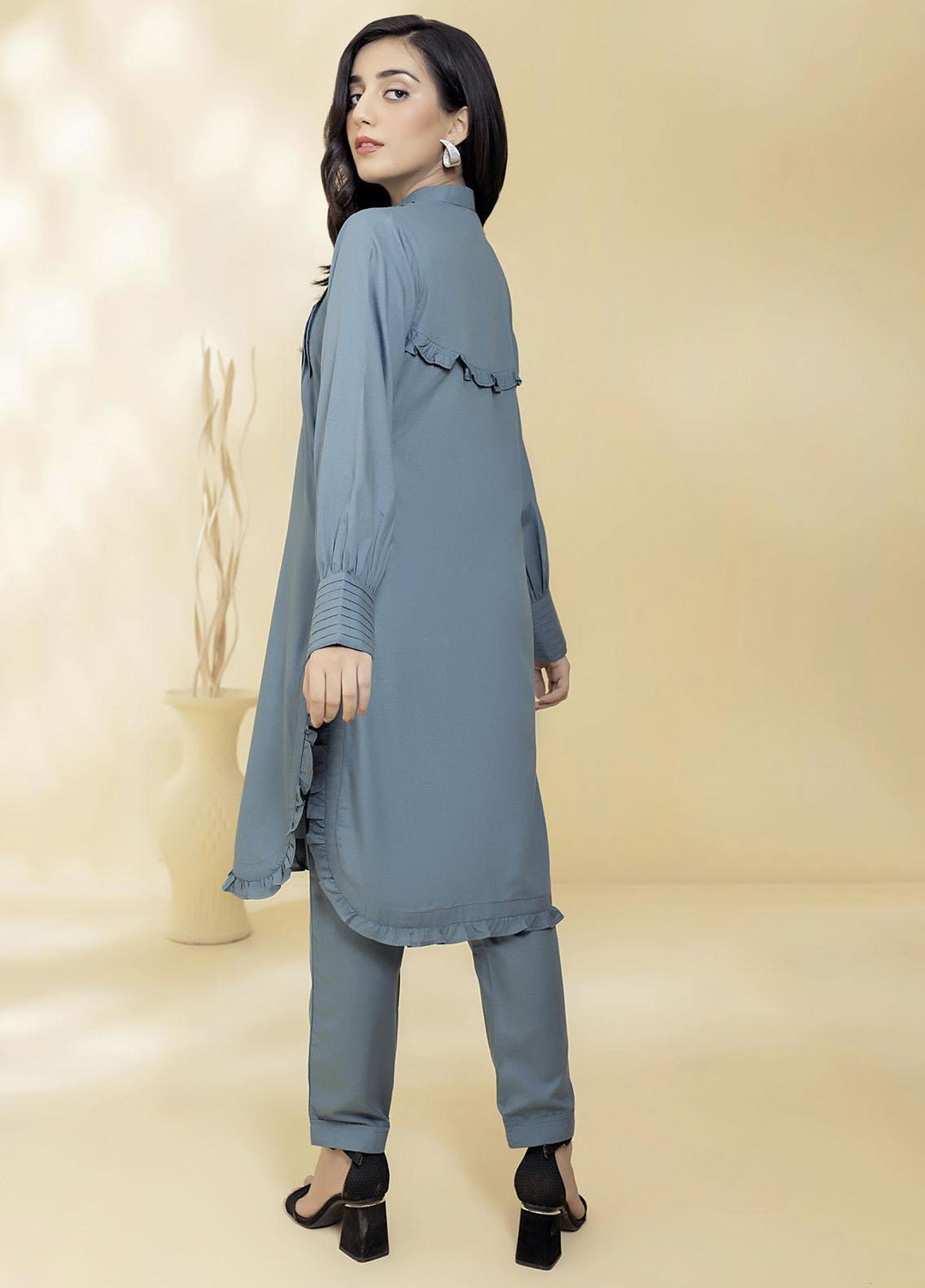 Mosaic Casual Pret  Cotton 2 Piece Suit MS22SP-2 111055 PIGEON