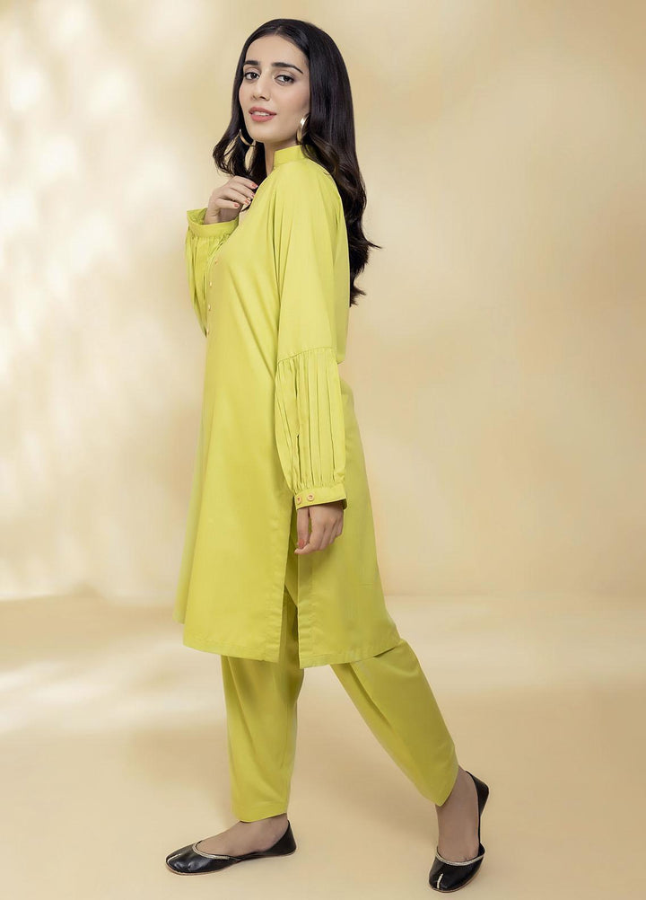 Mosaic Casual Pret  Cotton 2 Piece Suit MS22SP-2 111053 LIMELIGHT