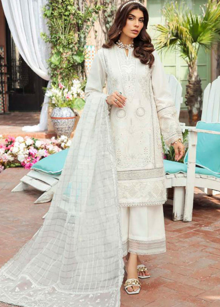 Motifz Embroidered Lawn Suit Unstitched 3 Piece MT22PL 3197 NATALIA - Premium Collection