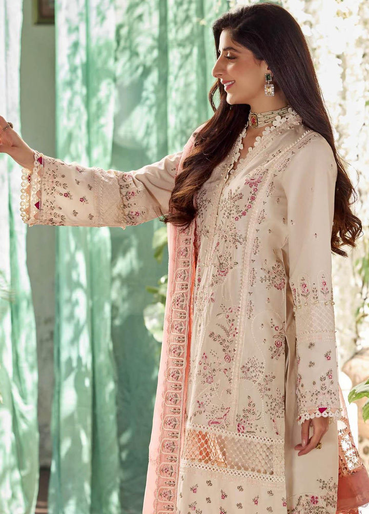 Motifz Embroidered Lawn Suits Unstitched 3 Piece MT23P MWU04043 Jahan - Summer Collection