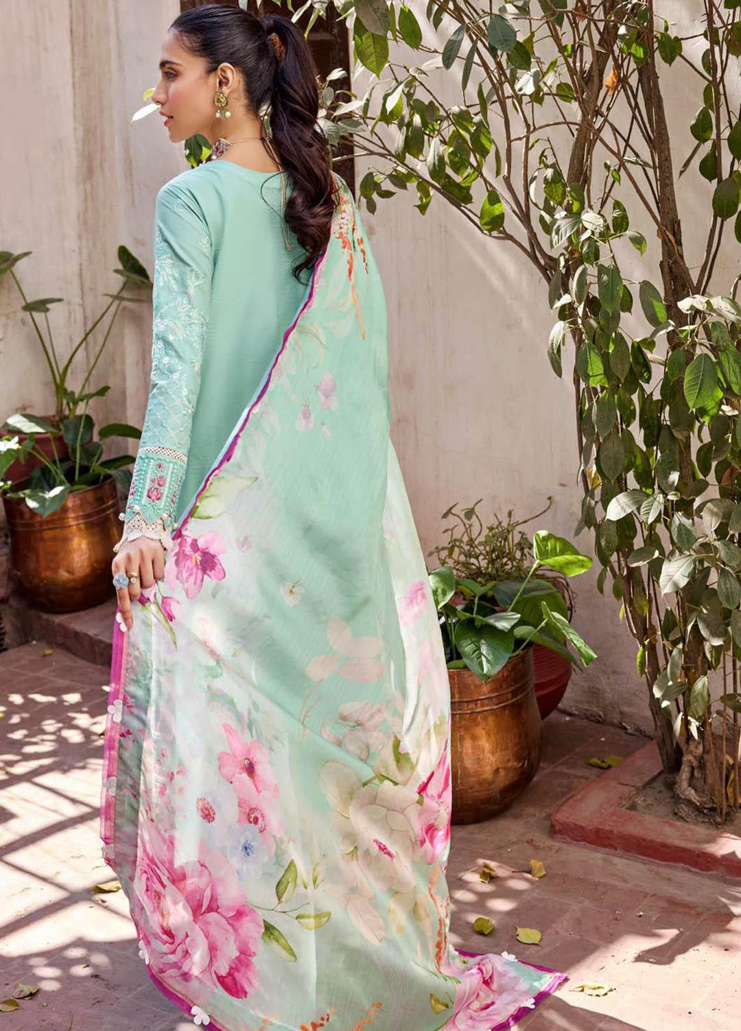 Motifz Embroidered Lawn Suits Unstitched 3 Piece MT23P MWU04047 Gisella - Summer Collection