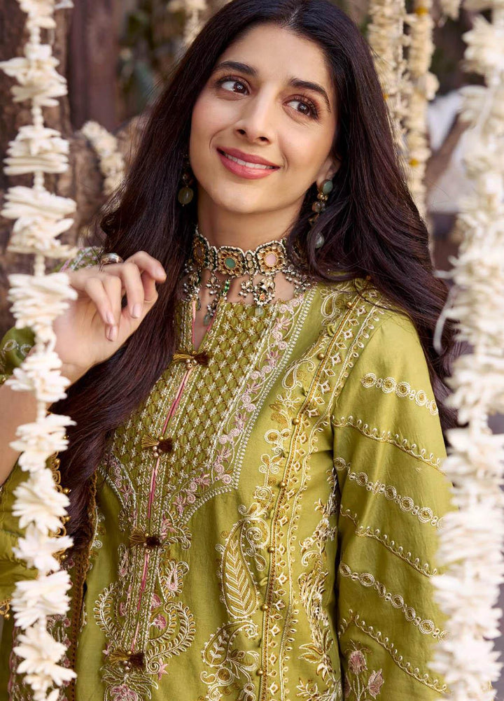 Motifz Embroidered Lawn Suits Unstitched 3 Piece MT23P MWU04053 Elise - Summer Collection
