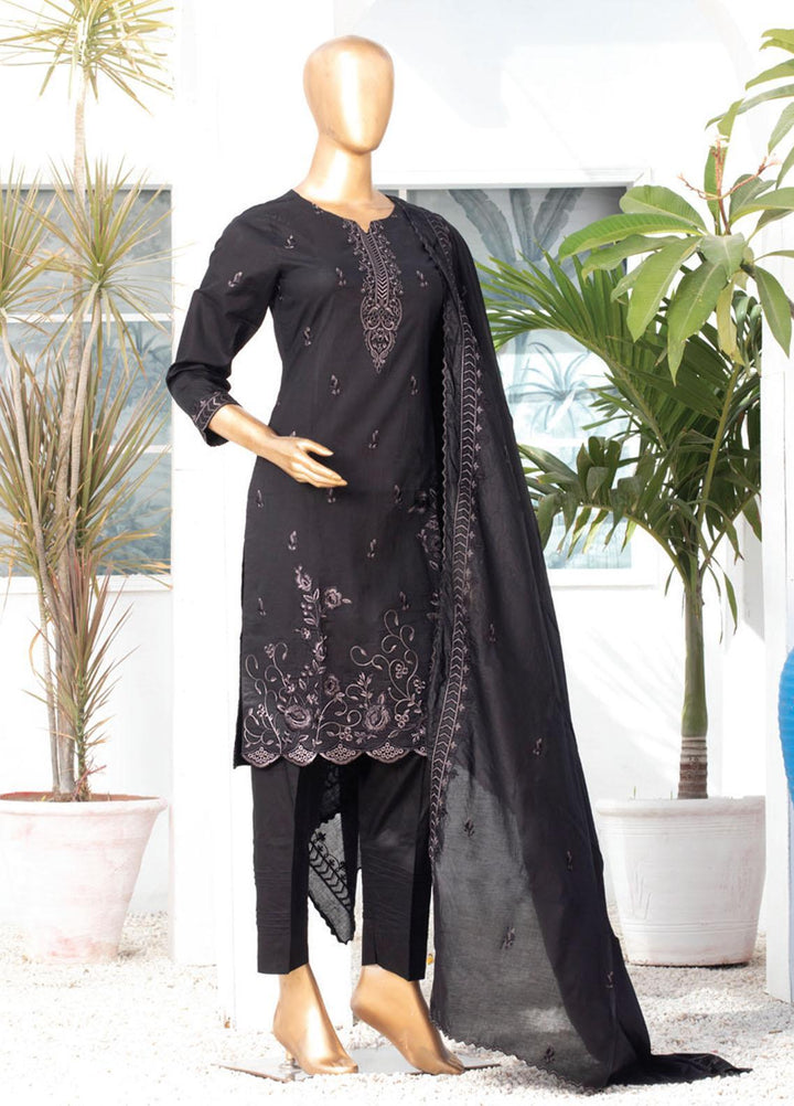 Dastaan By MTF Embroidered Lawn Suits Unstitched 3 Piece MTF21D 04 - Black & White Collection