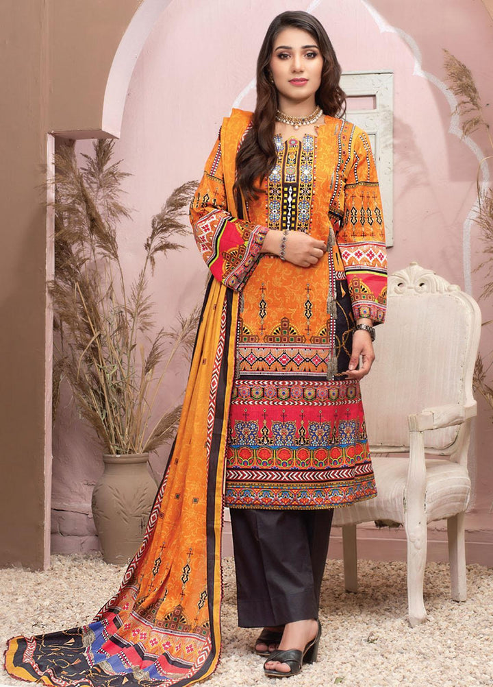 Casual Cool By MTF Printed Lawn Suits Unstitched 3 Piece MTF21CC 09 - Summer Collection