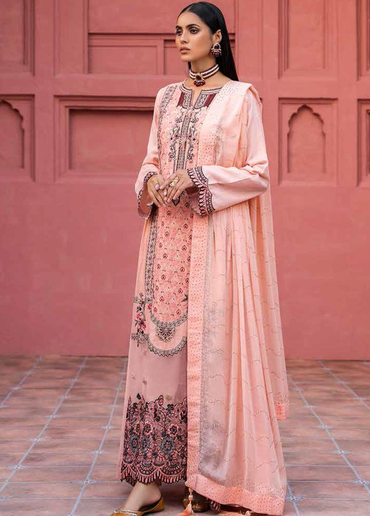 Mukesh By Al Zohaib Embroidered Lawn Suits Unstitched 3 Piece AZ23M A-08 ZAIB - Summer Collection