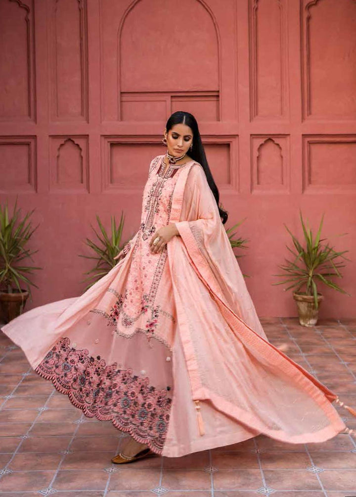 Mukesh By Al Zohaib Embroidered Lawn Suits Unstitched 3 Piece AZ23M A-08 ZAIB - Summer Collection