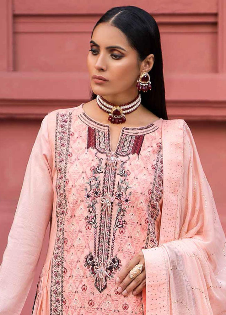 Mukesh By Al Zohaib Embroidered Lawn Suits Unstitched 3 Piece AZ23M A-08 ZAIB - Summer Collection