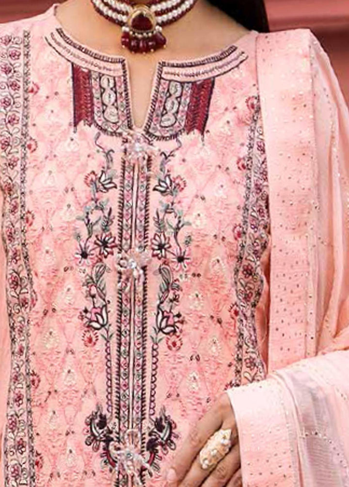 Mukesh By Al Zohaib Embroidered Lawn Suits Unstitched 3 Piece AZ23M A-08 ZAIB - Summer Collection
