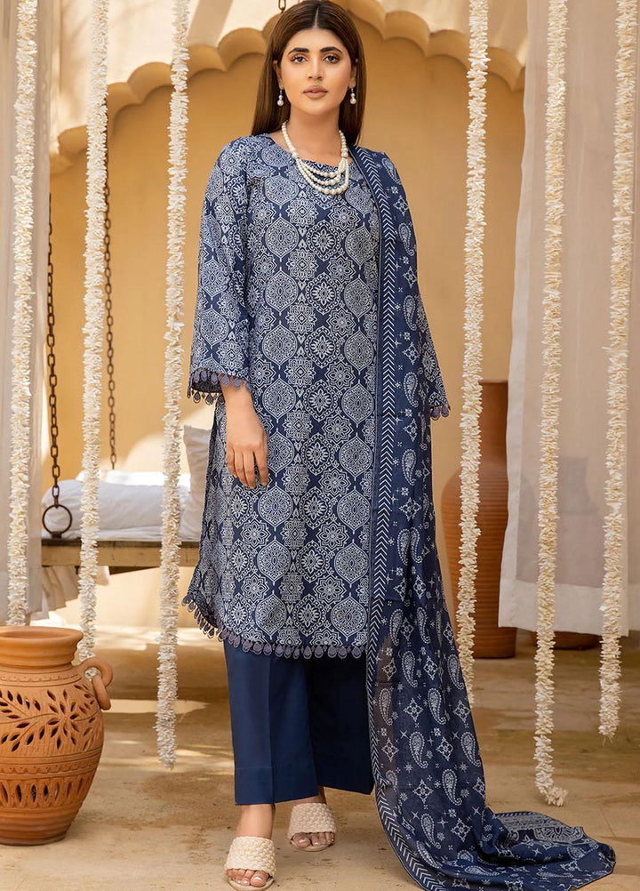 Mulberry By Safwa Printed Lawn Suits Unstitched 3 Piece SW23M-V2 SMC-07 - Summer Collection