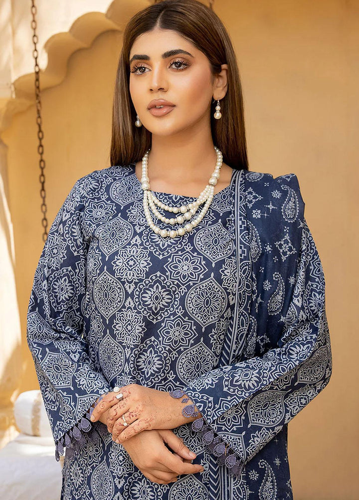 Mulberry By Safwa Printed Lawn Suits Unstitched 3 Piece SW23M-V2 SMC-07 - Summer Collection