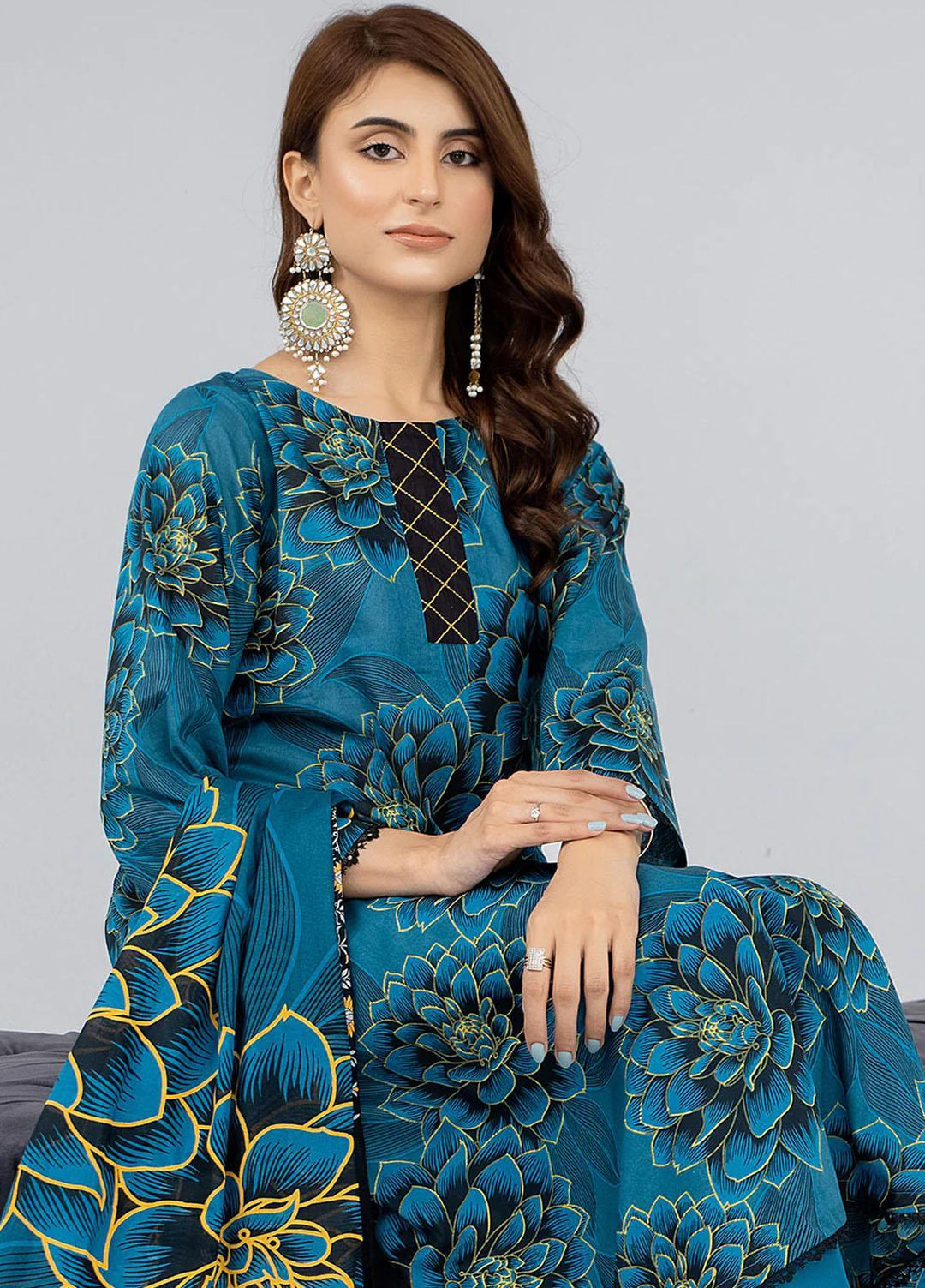 Mulberry By Safwa Printed Lawn Suits Unstitched 3 Piece SW23M-V2 SMC-20 - Summer Collection