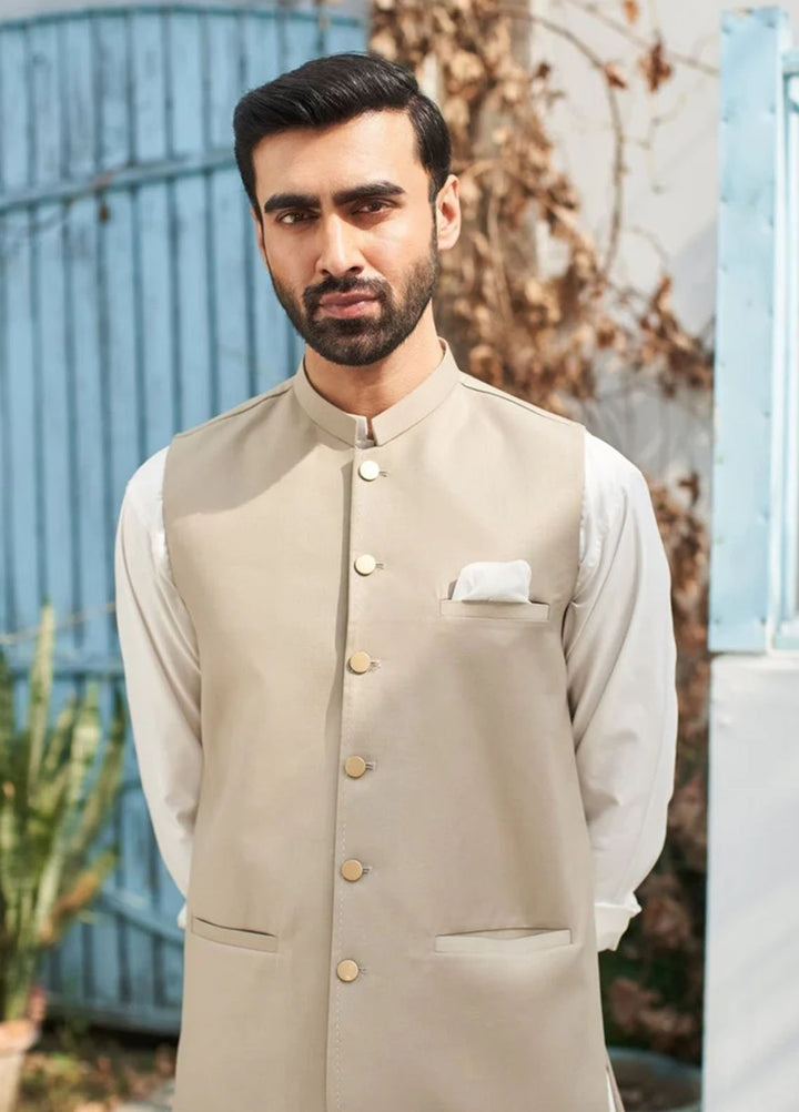 Muraqsh Plain Blended 3 Piece Suit MUR-M-BOO-1-KS