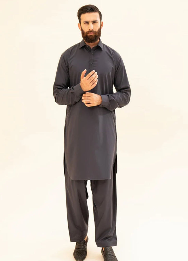 Muraqsh Plain Blended Kameez Shalwar MUR-CGFCK