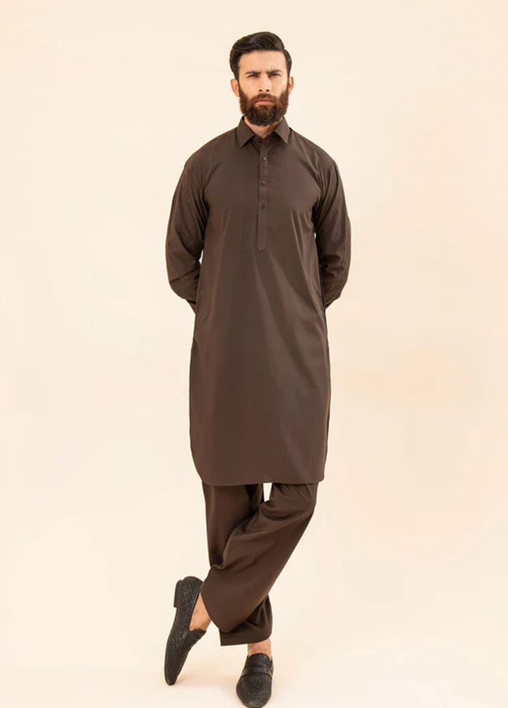 Muraqsh Plain Blended Kameez Shalwar MUR-DBFCK