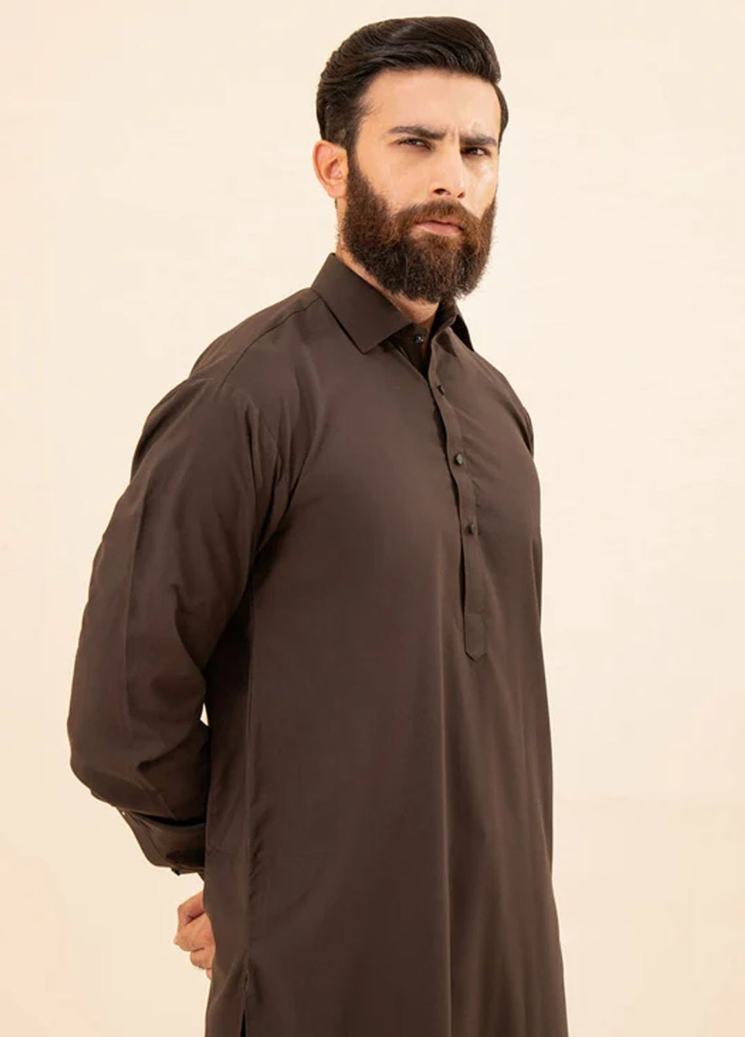 Muraqsh Plain Blended Kameez Shalwar MUR-DBFCK