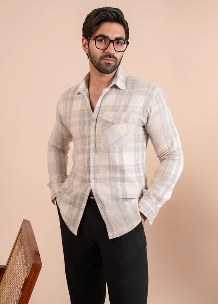 Muraqsh Plain Flannel Shirt ABD-OWFCS