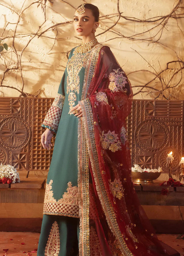 Mushk by AJR Couture Embroidered Suit Unstitched 3 Piece AJR25M Afsana - Formals Collection