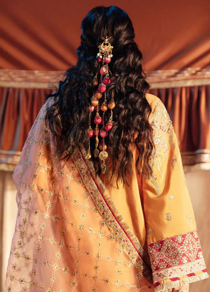 Mushk by AJR Couture Embroidered Suit Unstitched 3 Piece AJR25M Zareen - Formals Collection