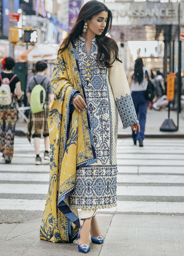 Mushq Embroidered Karandi Suits Unstitched 3 Piece MQ21BW MW21-03 Chelsea - Winter Collection