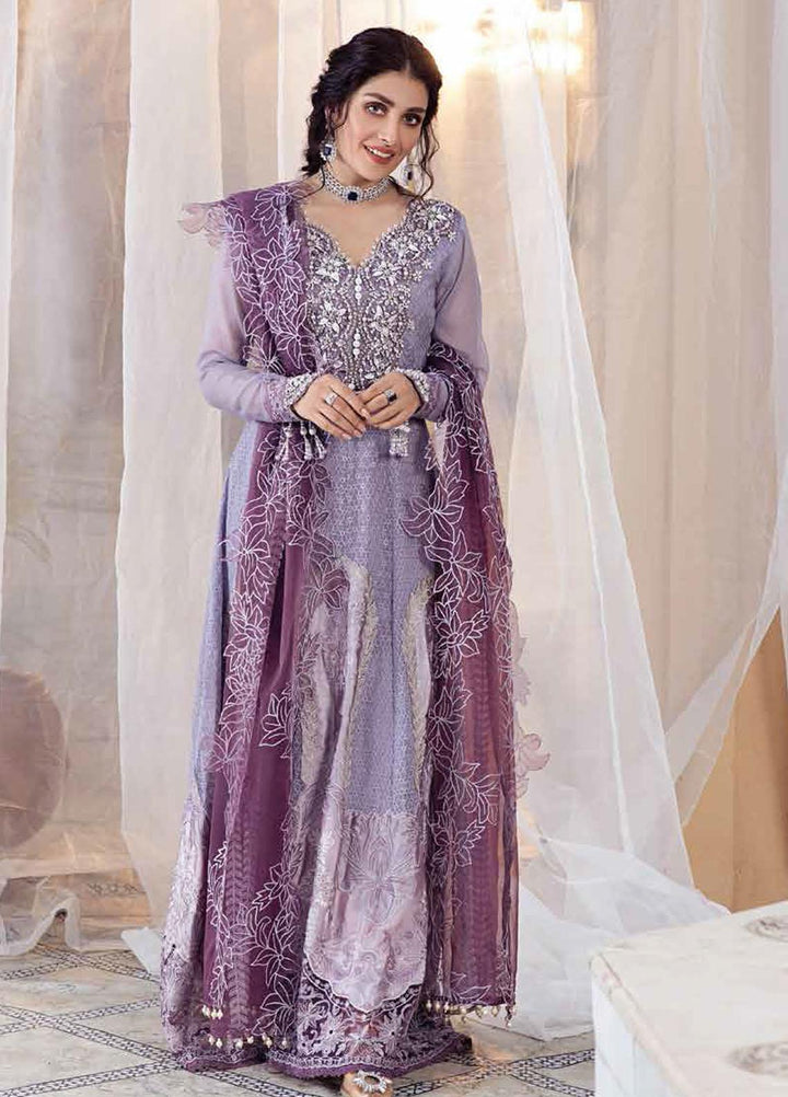 Mushq Chikankari Cotton Net Suits Unstitched 3 Piece MFC21-04 ZEENAT - Festive Collection