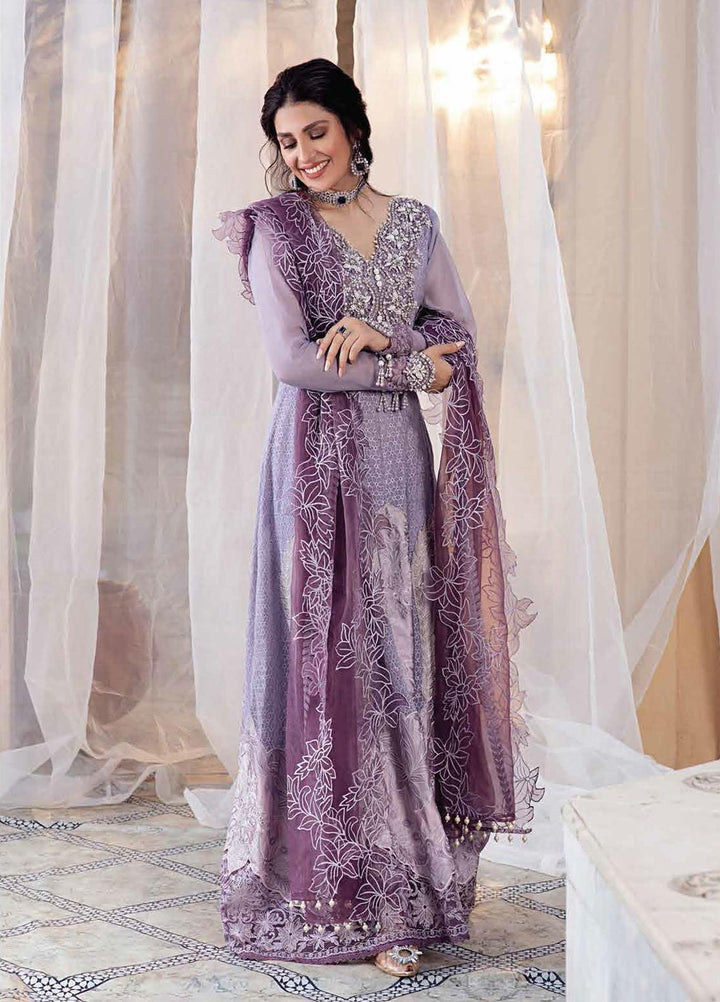 Mushq Chikankari Cotton Net Suits Unstitched 3 Piece MFC21-04 ZEENAT - Festive Collection