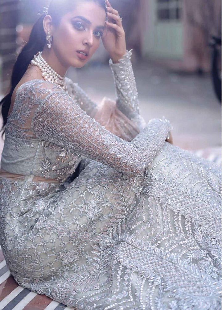 Dhee Rani By Mushq Embroidered Net Suits Unstitched 3 Piece MQ21WD TDL21-08 Nada - Wedding Collection