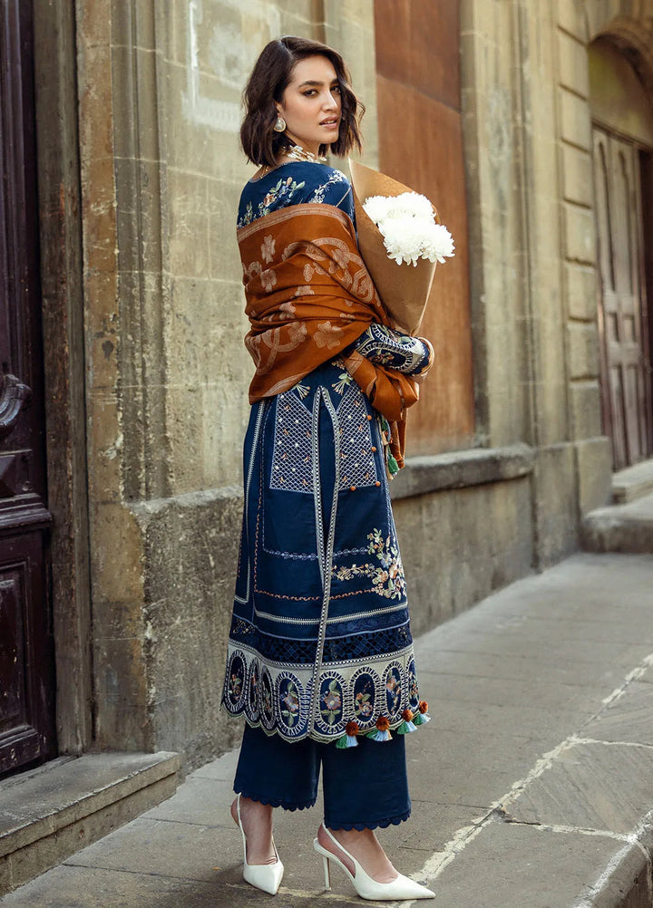 Mushq Embroidered Crepe Suit Unstitched 3 Piece MQ24BW Sweet Surrender - Winter Collection
