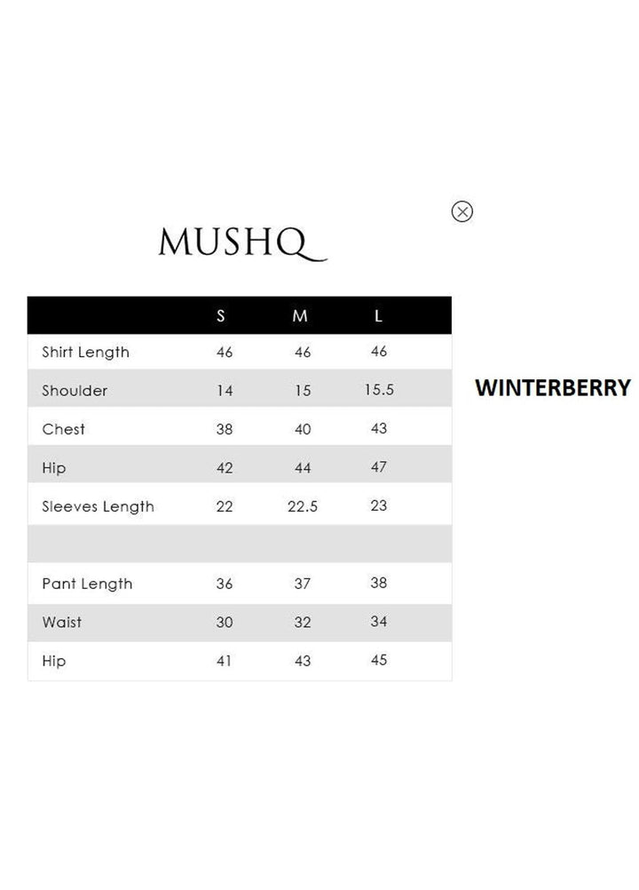 Mushq Embroidered Karandi Pret 3 Piece Suit MWP-01 Winter berry