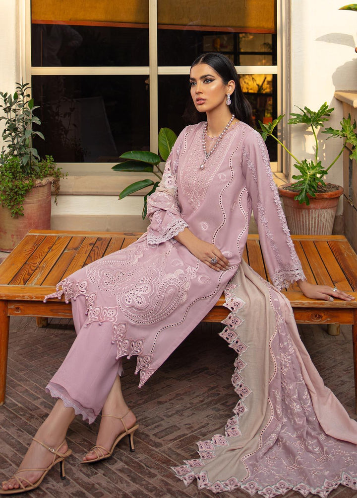 Mushq Embroidered Karandi Pret 3 Piece Suit MWP-02 English Primrose