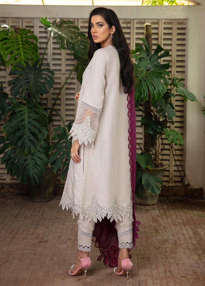 Mushq Embroidered Karandi Pret 3 Piece Suit MWP-03 Daffodils