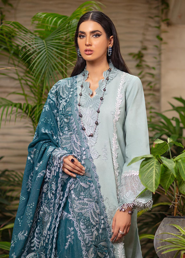 Mushq Embroidered Karandi Pret 3 Piece Suit MWP-05 Camellia