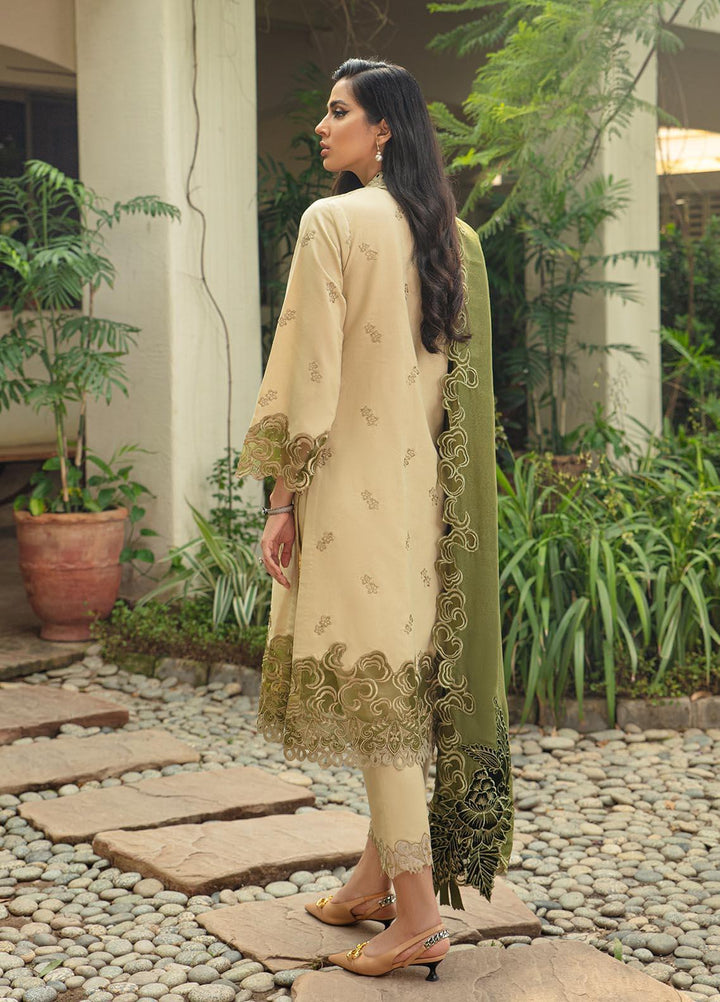 Mushq Embroidered Karandi Pret 3 Piece Suit MWP-06 Willow