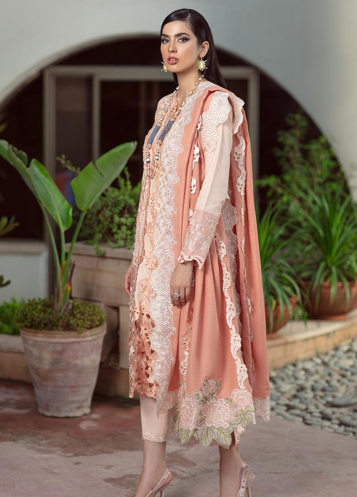 Mushq Embroidered Karandi Pret 3 Piece Suit MWP-08 Daphne