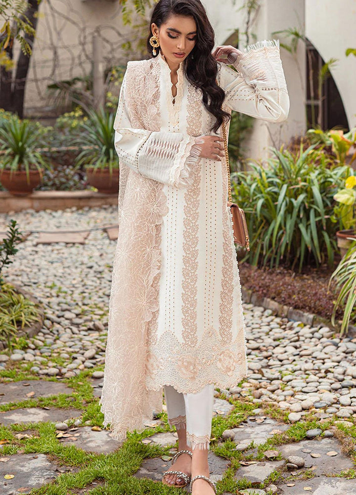 Mushq Pret  Cotton Net 3 Piece Suit MQ22SB MCP-01 JASMINE