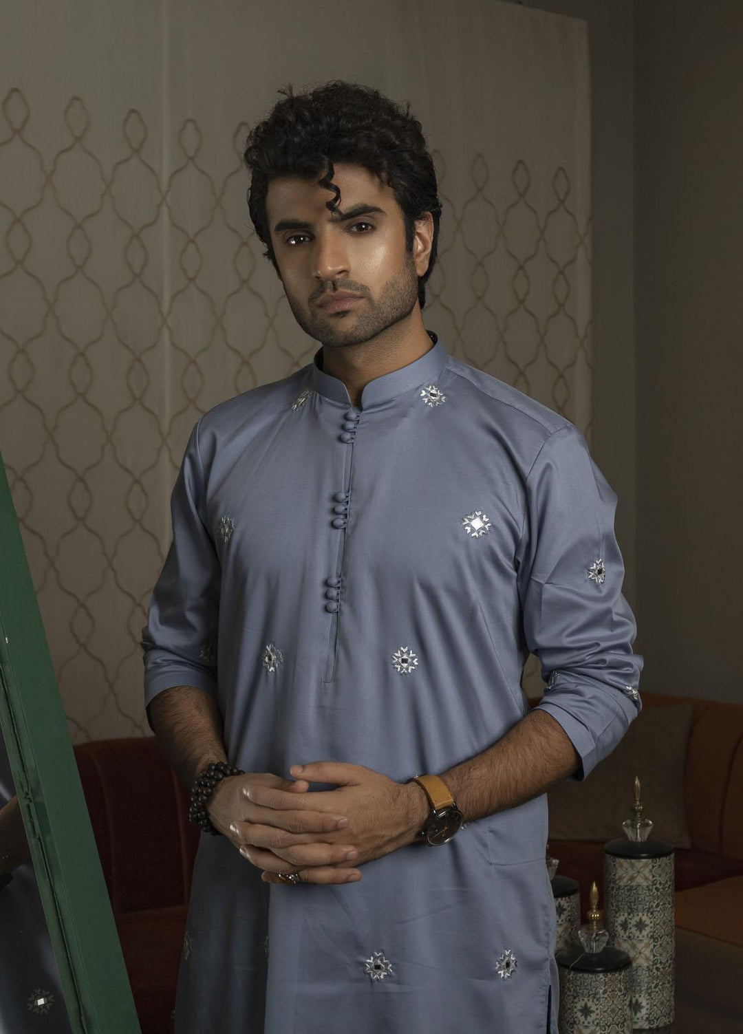 Muzains Cotton Formal Kurta Shalwar for Men -  MUZ22M MM-015