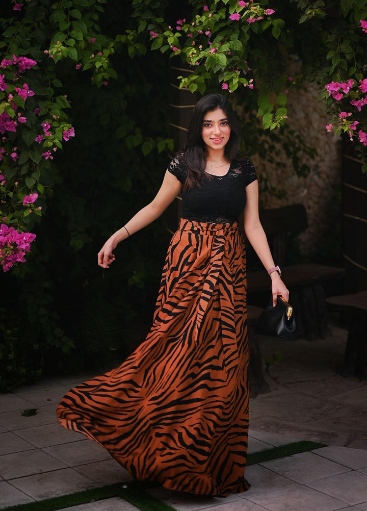 Muzains Pret  Silk 2 Piece Dress MU22W MW-019