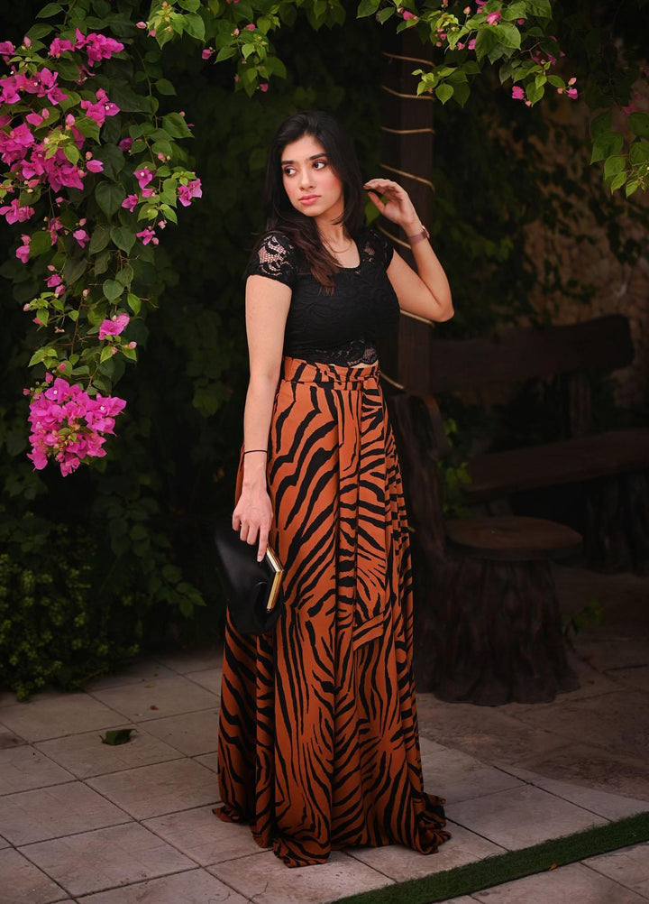 Muzains Pret  Silk 2 Piece Dress MU22W MW-019