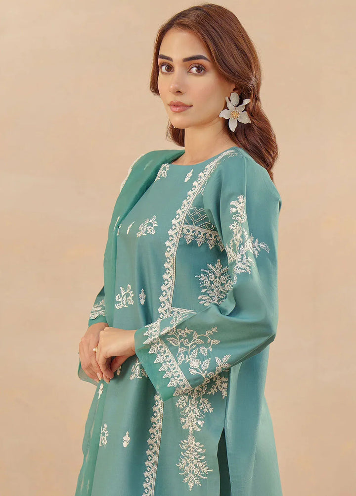 Mystic Motifs By Hana Pret Embroidered Cotton 3 Piece Suit Guzel