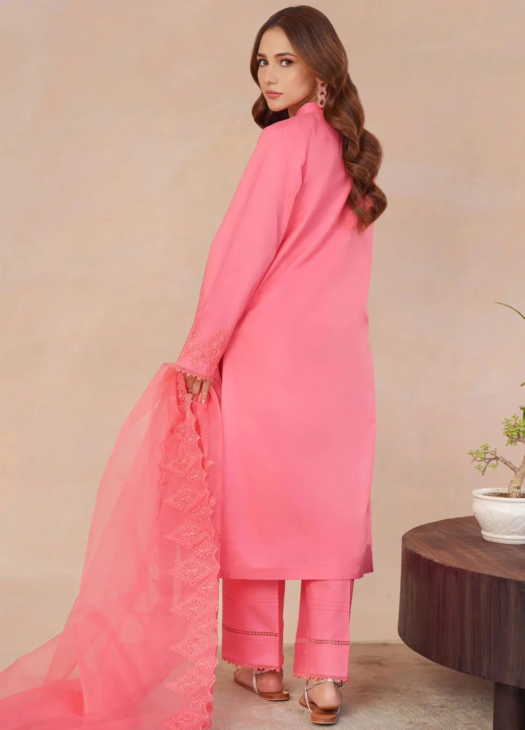 Mystic Motifs By Hana Pret Embroidered Cotton 3 Piece Suit Narin