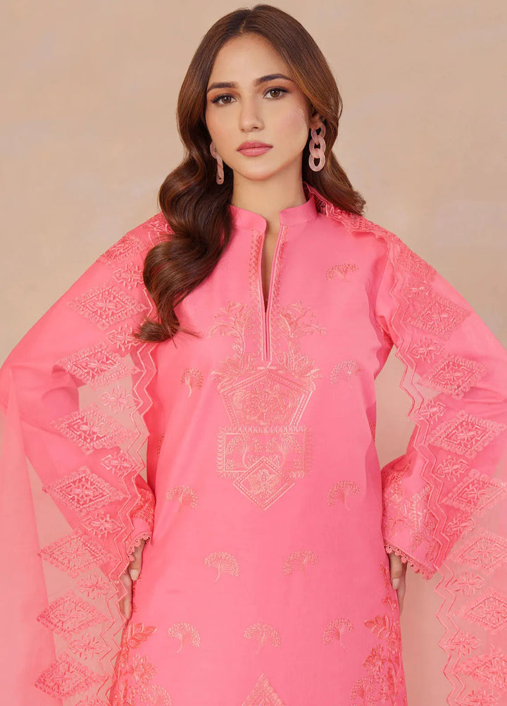 Mystic Motifs By Hana Pret Embroidered Cotton 3 Piece Suit Narin