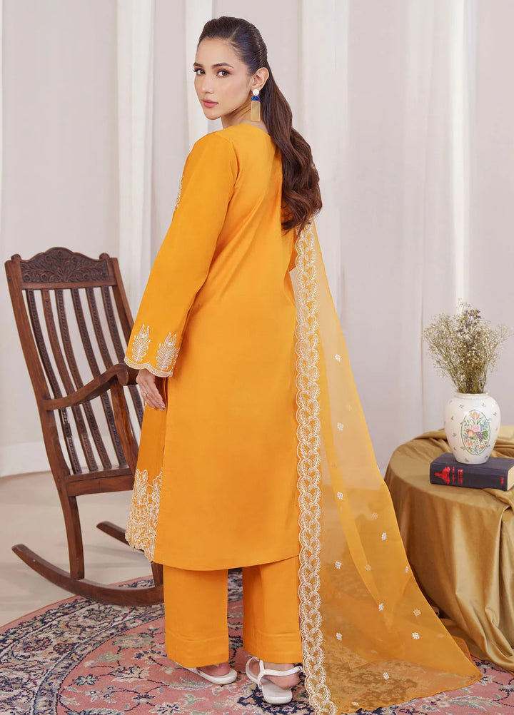Mystic Motifs By Hana Pret Embroidered Cotton 3 Piece Suit Zumra