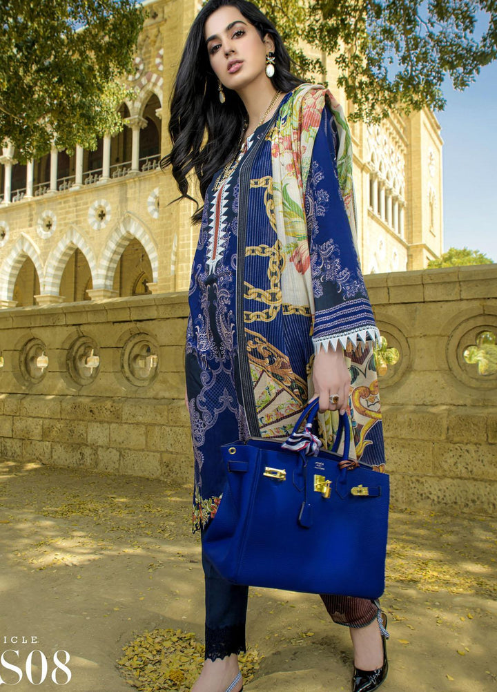 Mystique Embroidered Lawn Suits Unstitched 3 Piece MYS21SS 08 - Spring / Summer Collection