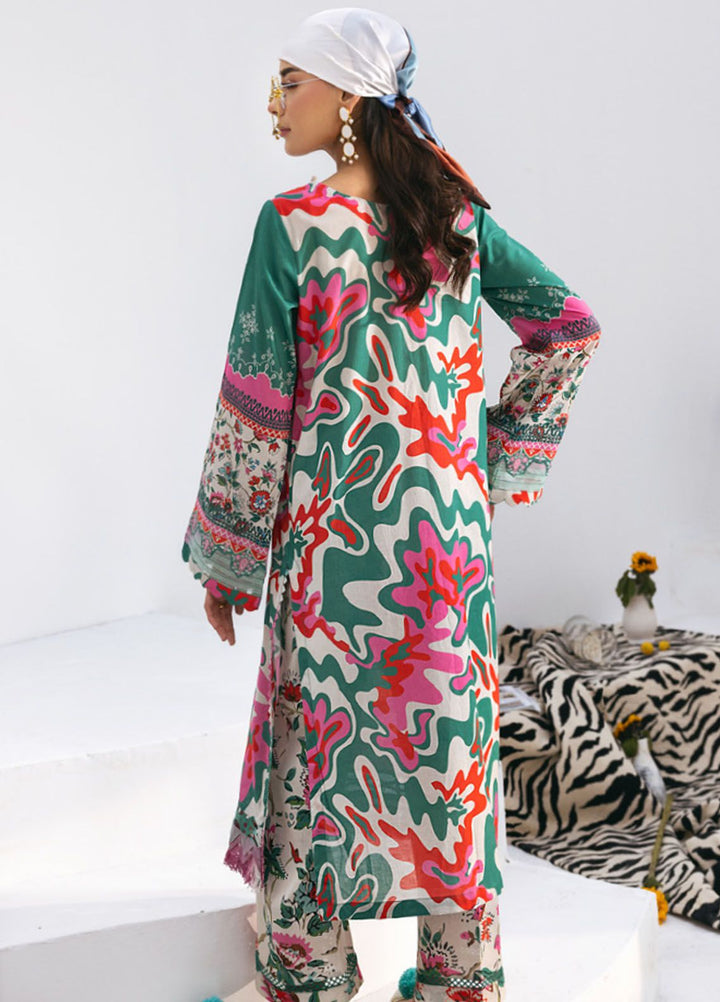 N Girl by Nureh Printed Lawn Suits Unstitched 2 Piece NU24NG NGL-10 - Summer Collection