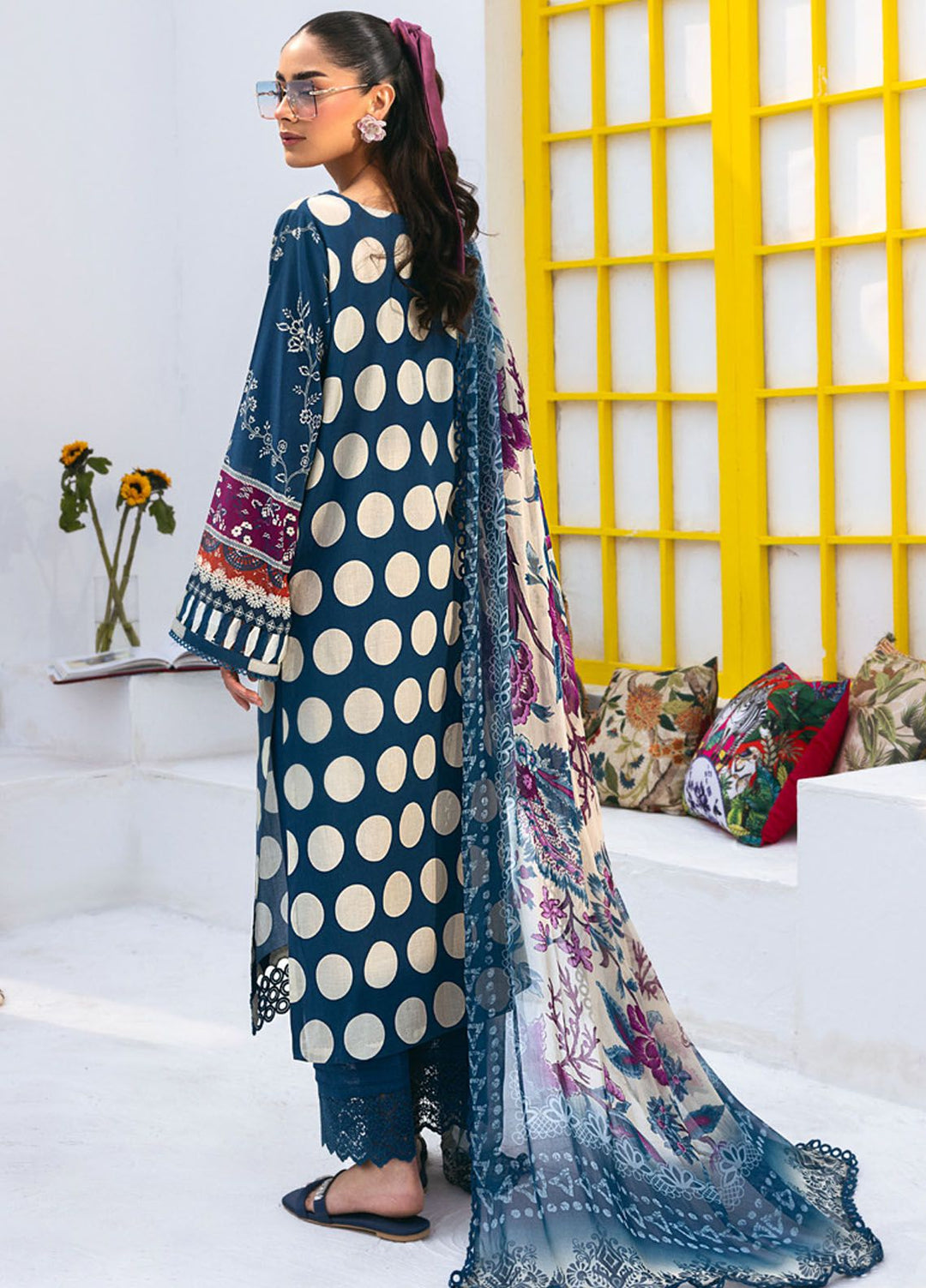 N Girl by Nureh Printed Lawn Suits Unstitched 2 Piece NU24NG NGL-12 - Summer Collection